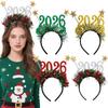 Plastic Hairband Lightweight Christmas Headband Comfortable Design Headbandd For Daily Use Sports And Casual Wear