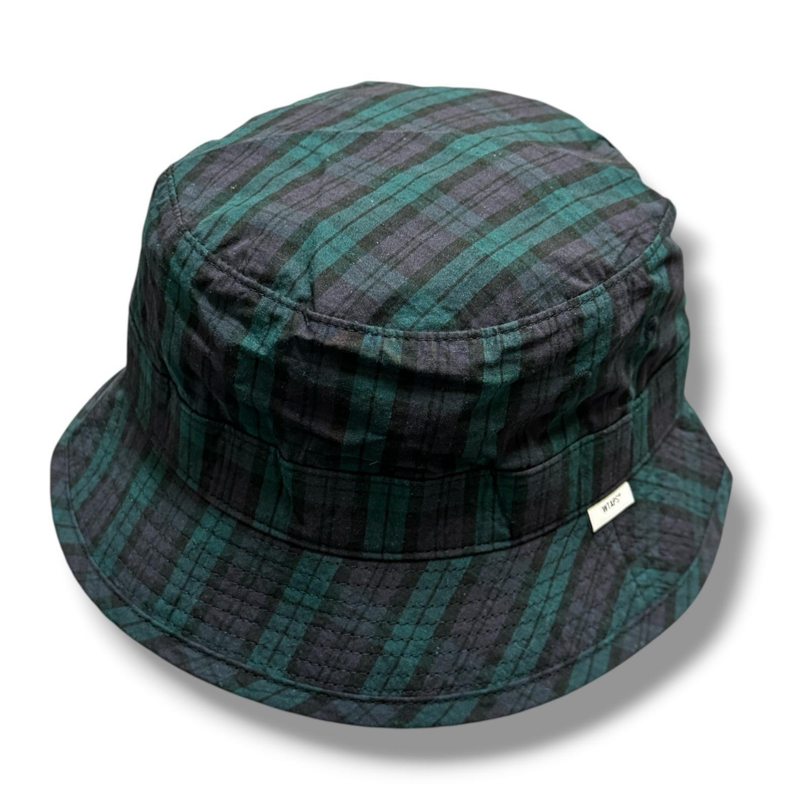 Used Reference retail price: 8,800 yen WTAPS 22AW BUCKET HAT Check Bucket Hat Hat Double Taps 221HCDT-HT17 Green 2 (18816M)