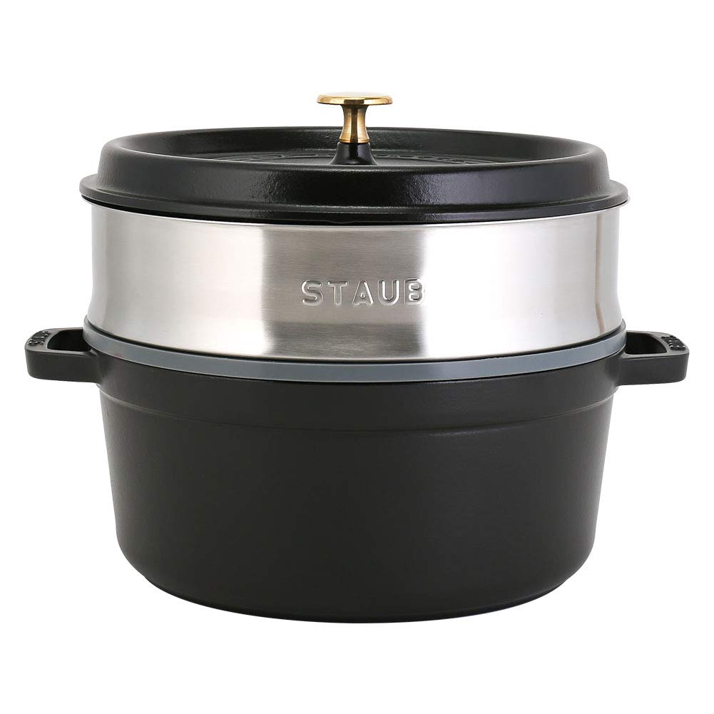 Staub Cocotte Insert Round 26cm Black 1133825 Pico Pot [Staub] Round/Steamer [Item]