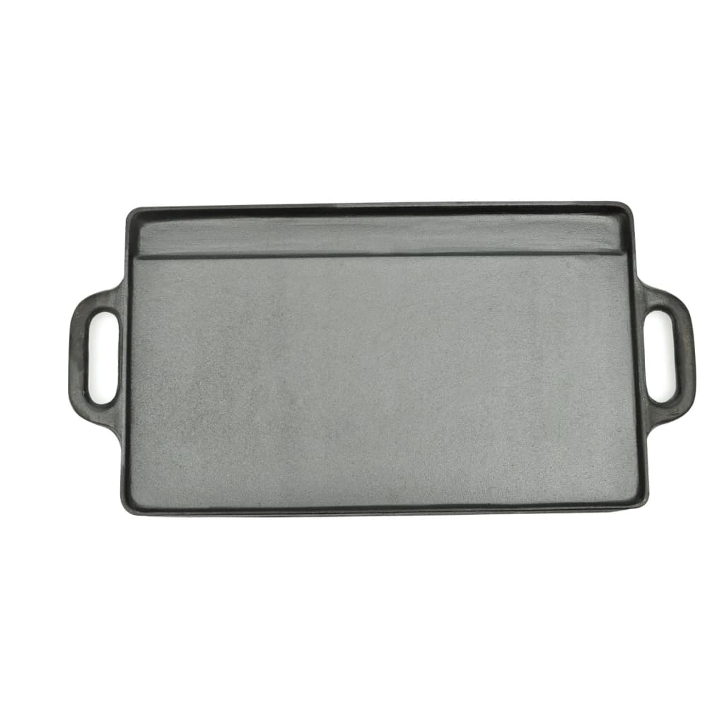 VIDAXL - Plaque de cuisson réversible - Fonte - 50 x 23 cm - Image 5