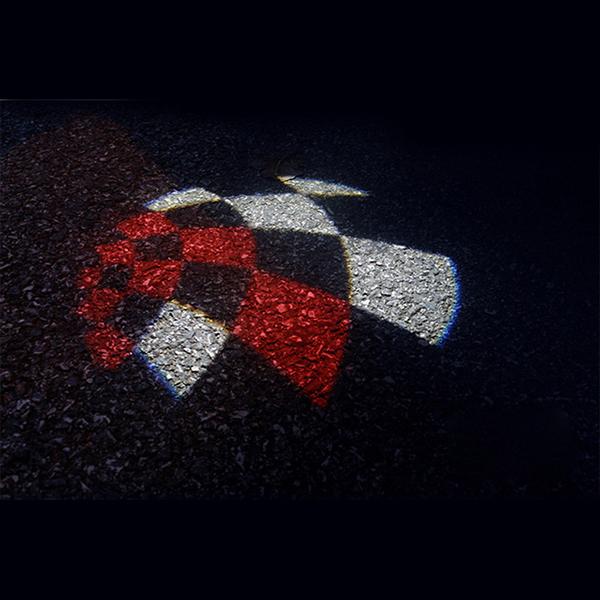 Led Car Door Projection Light For MINI Cooper One S R55 R56 R60 F55 F56 Countryman Clubman Car Welcome Light Decorative Lamp New