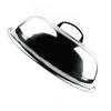 Pot Cover Household Stainless Steel Stir Fry Steaming Cooking Lid Multifunctional Circular 40cm