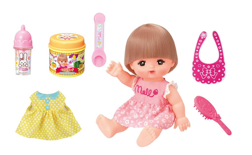 Pilot Mel-chan Doll Set Meal & Care Set (with Care Book) Ages 3 and up