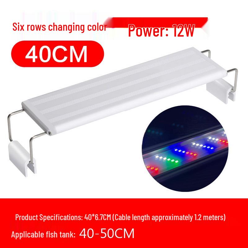 LED Aquarium Plant & Turtle Tank Light with Adjustable Bracket