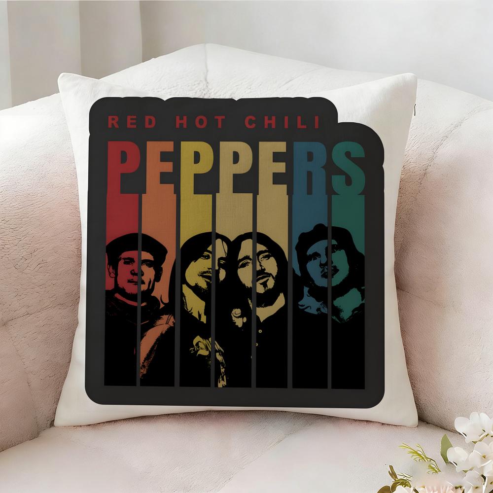 Red Hot Chili P-Peppers SINGER Pillow Case Pillowcase, Double-sided Printed, Sofa Cushion, Bedroom Headboard Pillow