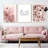 Flower Sheets for Paintings On The Wall Canvas Painting Decorative Pictures for Living Room with Frame Modern Decoration Table