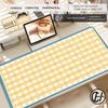 Checker pattern Simplicity Mousepad xcm Big Keyboard Mat Table Mat Students Gamer Desktop Mousepad Gaming Mouse Pad Carpet