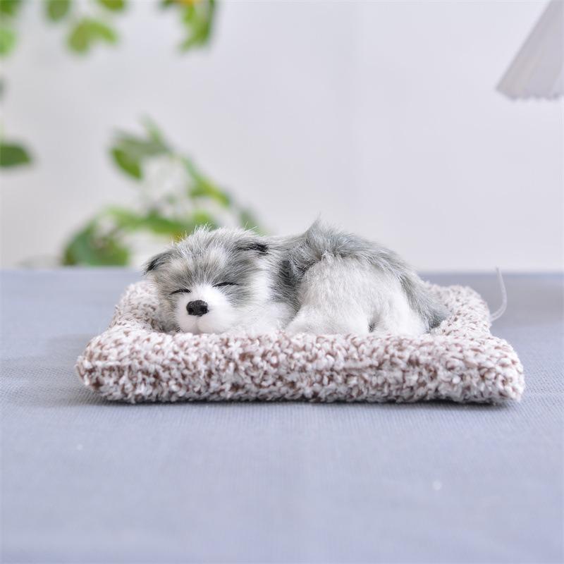 Activated Carbon Dog Ornament for Car Interior, Bamboo Charcoal Bag Decor