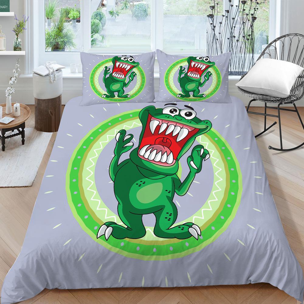 Luxury Duvet Cover and Pillowcase Digital Printing Star/moon/meteor Double Winter Quilt Cover Set Lantern Duvet Cover 1 Person