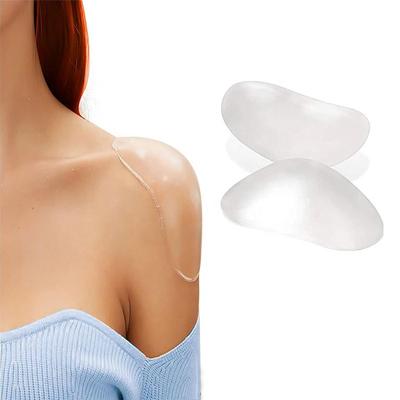 Adhesive Invisible Silicone Shoulder Enhancer Pads for Flattering Look Under Sleeveless Off-Shoulder Styles Lingerie Accessories