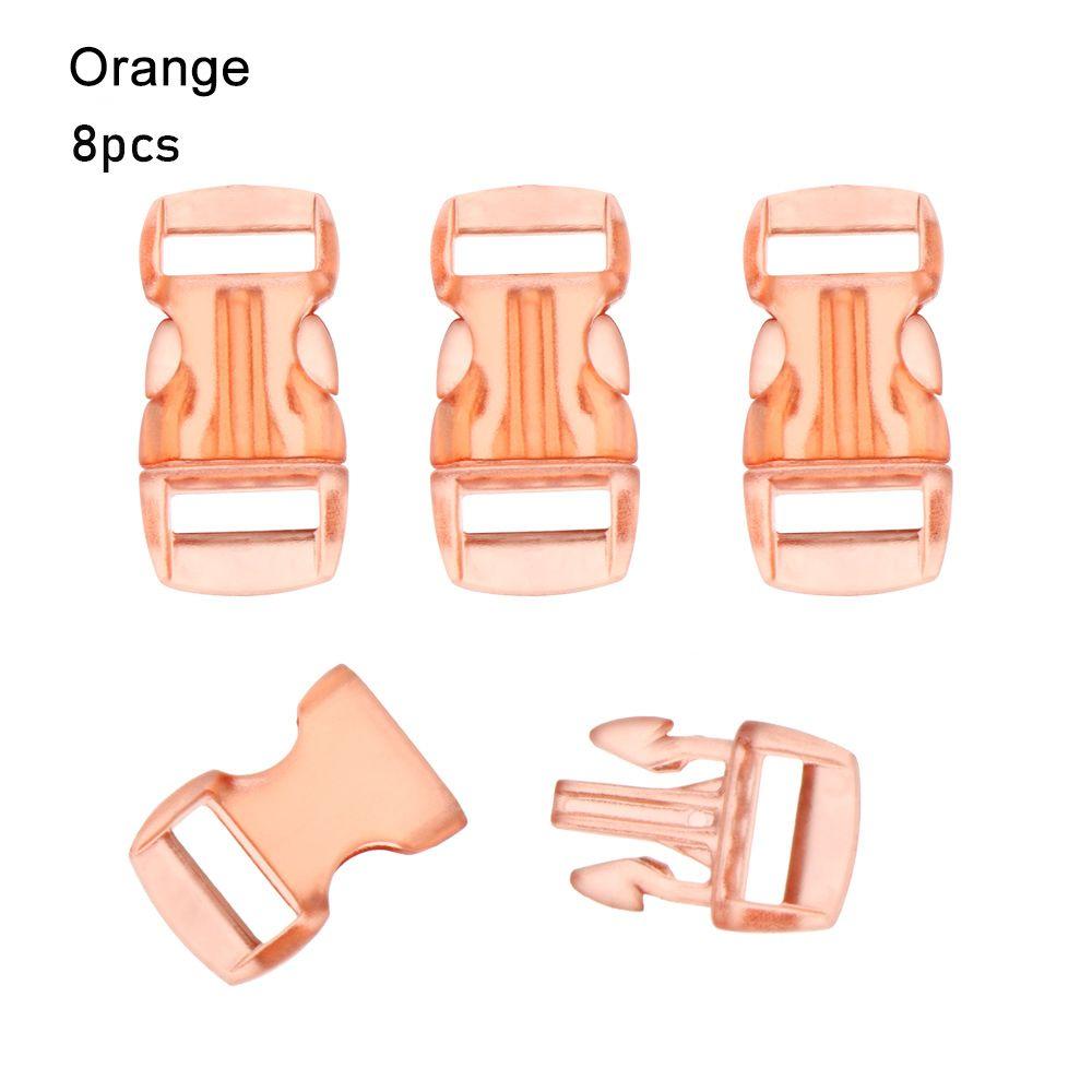 quality 3/8" 10mm Curved Dog Collar Strap Webbing Outdoor Tool Camp Bag Parts Side Release Buckle