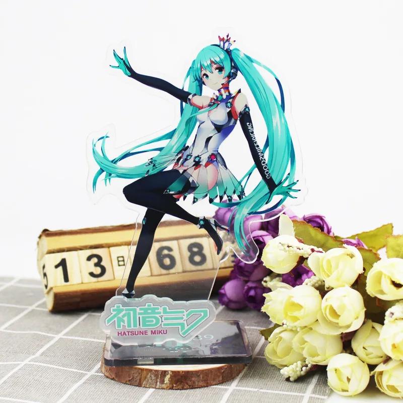 29 Types Hatsune Miku Anime Figure 16Cm Acrylic Key Chain Ornaments Presents Pendant Buckle Two-Sided Hatsune Miku Model TOYS Gift