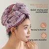 Printed Absorbent Quick-drying Towel Shower Cap