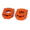 Motorcycle CNC Rear Chain Adjuster Axle Block For KTM SX SXF XC XCF 125 150 200 250 300 350 400 450 2013-2022