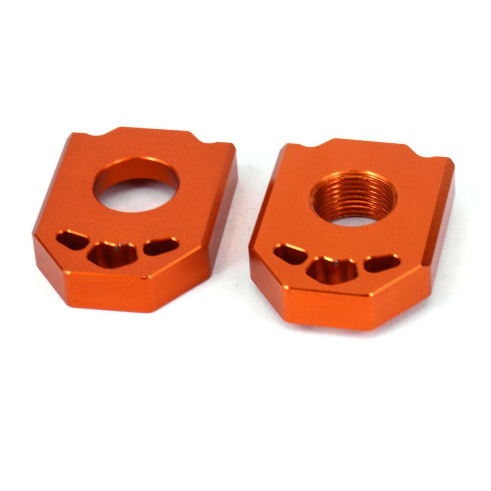 Motorcycle CNC Rear Chain Adjuster Axle Block For KTM SX SXF XC XCF 125 150 200 250 300 350 400 450 2013-2022