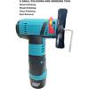 Mini Angle Grinder, Cordless Electric Grinder Tool 12V 19500RPM with Spindle Lock for Cutting Grinding Polishing, Compact Handheld Grinder