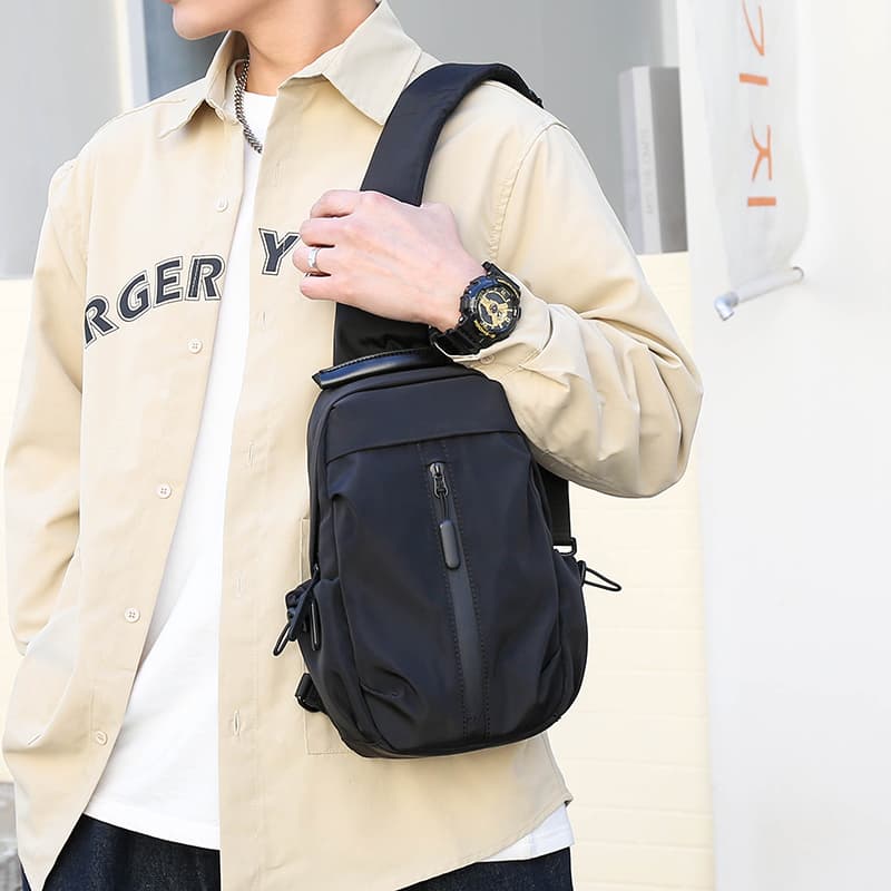 Men's Simple Casual Portable Shoulder Oblique Span Bag