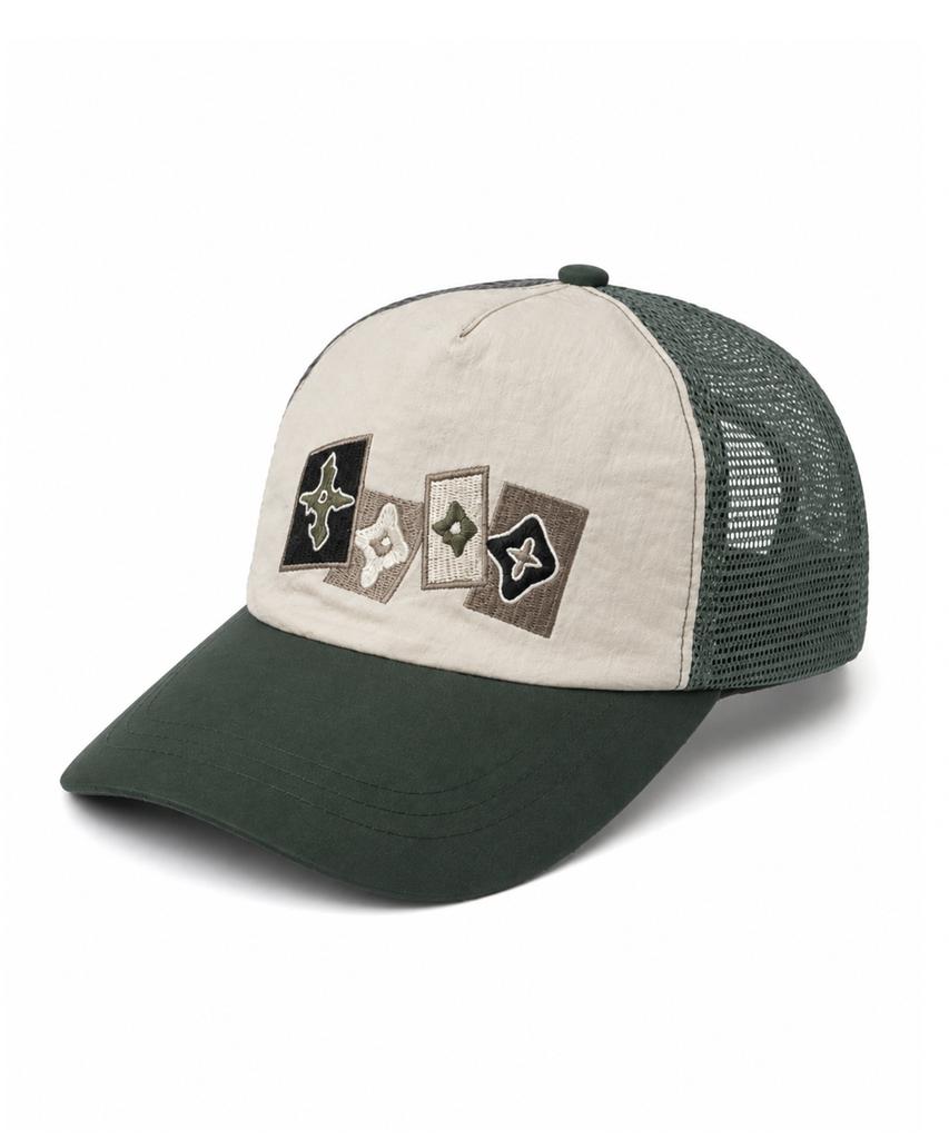 NOT4NERD Fragment Symbol Mesh Running Cap - Green