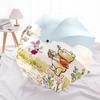 Hundred Acre Wood, Winnie-the-Pooh Themed Automatic Opening and Closing Umbrella, Brightly Colored 8-rib Portable Umbrella, Suitable for Men and Women