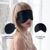 Durable And Safe Silk Sleep Mask 100% Real Natural Pure Silk Eye Masks With Adjustable Strap For Sleeping Blocks Light Reduces Puffy Eyes