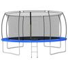 Trampoline rond 460x80 cm 150 kg - VIDAXL - Mixte - Bleu - Adulte