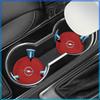 Auto Logo Door Slot Pad Cup Holder Mats Car Accessories Leather Nonslip For Opel Astra C G H Insignia J K Zafira B Corsa Vectra C Corsa C