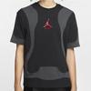 OFF-WHITE x Jordan T-Shirt (Asiatische Größen) Schwarze Streetwear für Herren CV0657-010