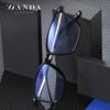 2020New Men and Women TR90Blue Light Blocking Glasses, Artistic and Fashionable Computer Glasses6912Full-frame Metal Flat Glasses