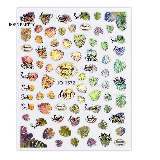 

Отличная наклейка на ногти, украшения для ногтей, блестящий визуальный эффект, долговечное применение 6