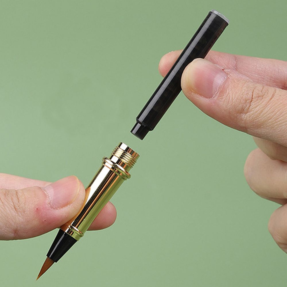 Student Painting Multicolor Calligraphy Brushes Fountain Pen Ink Pen Small Regular Script Brush