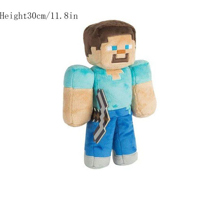 Minecraft Soft Plush Toy Animal Stuffed Pixel Doll Gift For Kids