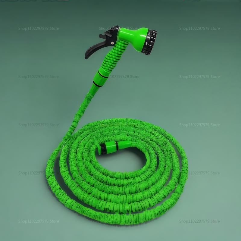 Retractable Magic Hose with High-Pressure Car Wash Water Gun Garden Watering Hose for Home Pool Cleaning and Garden Watering