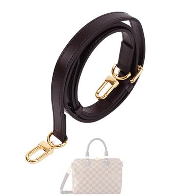 DGAZ Cowhide Leather Shoulder Strap, Replacement Shoulder Strap, Crossbody Strap, DIY Strap for LV Speedy 25, 30, 35 Shoulder Bags (1.2cm X 120cm,
