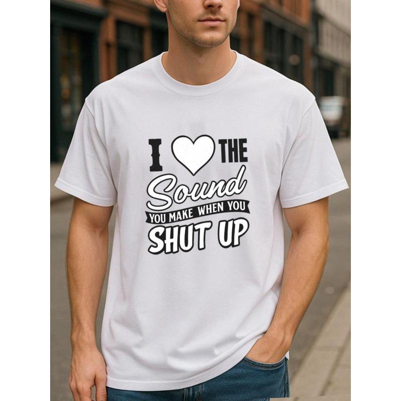 European Size Men'S Print Short-Sleeved T-Shirt | High-Quality Pure, Trendy All-Season Top, Medium Elasticity, Casual and Fashionable Style