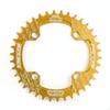 104 BCD Single Chainring Aluminum Alloy Mountain Bike AntiChain Drop for Cyclists, Unpaved