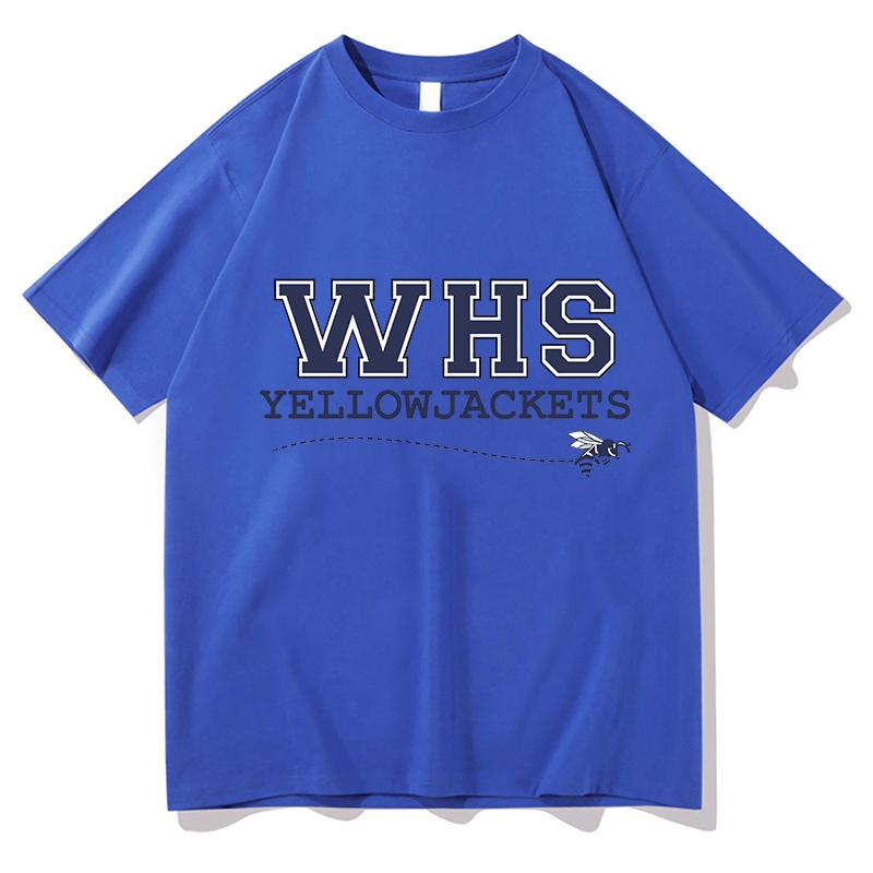 WHS yellowjackets TShirt Kpop Unisex Shirt Summer Merch Shirt Kpop Pure Cotton Shirt kpop Harajuku Print Top Tees Tshirt Clothes