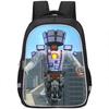 Skibiditoilet Titan Cameraman TV Man Anime Dessin Animé Sac à Dos