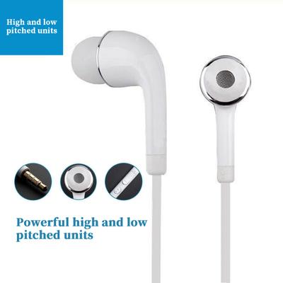 Wired Earphone with Micphone Stereo Surround Heavy Bass Wire Control Volume Adjustment HD-compatible Call 3.5mm Jack In-ear Earphone Sports Gaming