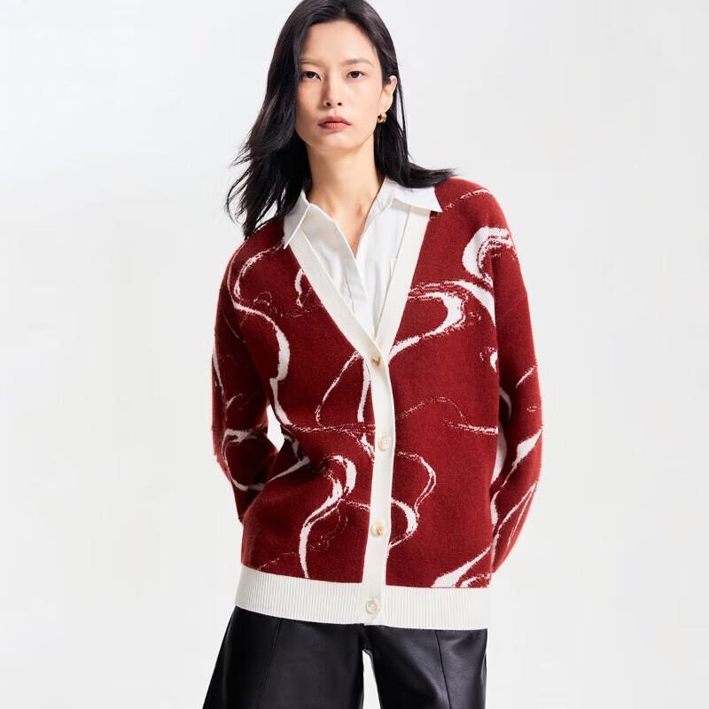 VEROMODA CoutureMade Elegant Dropped-Shoulder Knit Cardigan