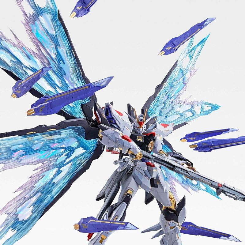 

BANDAI METAL BUILD strike freedom gundam Wings of Light Option Set SOUL BLUE Ver.