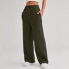 Women's Casual High- Wide-Leg Athletic Pants - Ideal For Sports & Fitness, Straight-Leg Silhouette
