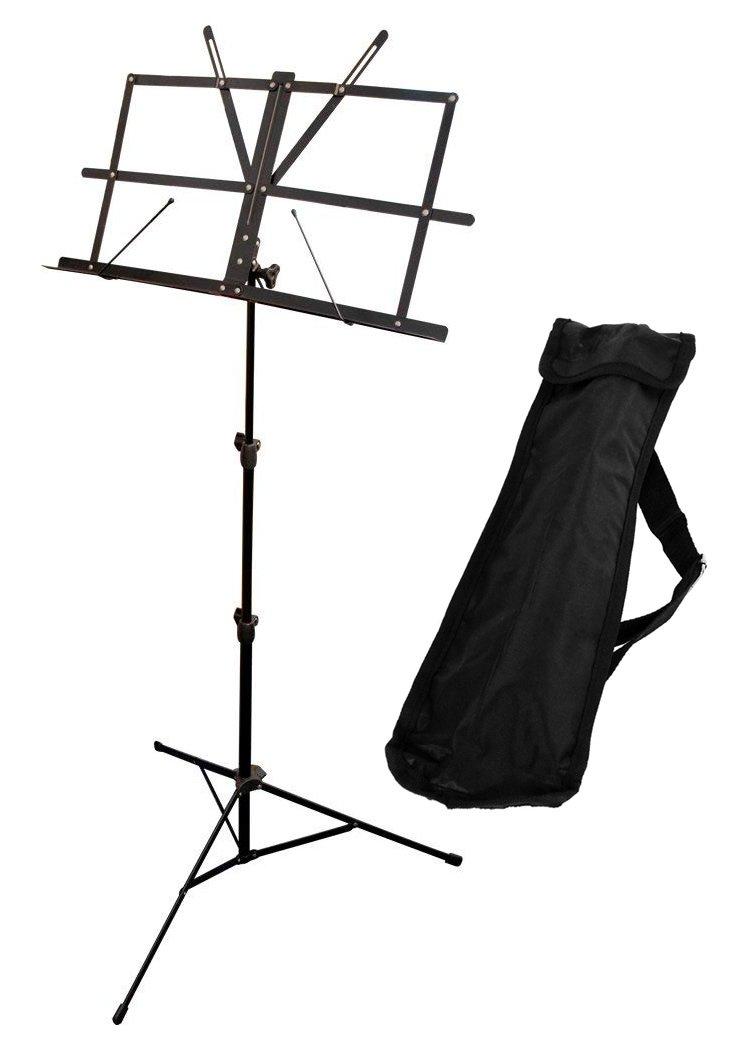 

Пюпитр KC Kyoritz, Легкая сталь, Складной, MS-200JBK, Черный (Мягкий чехол в комплекте)