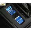 Blue Aluminum Console Gear Shift Button Cover Trim Fit For Honda CRV CR-V 23-24