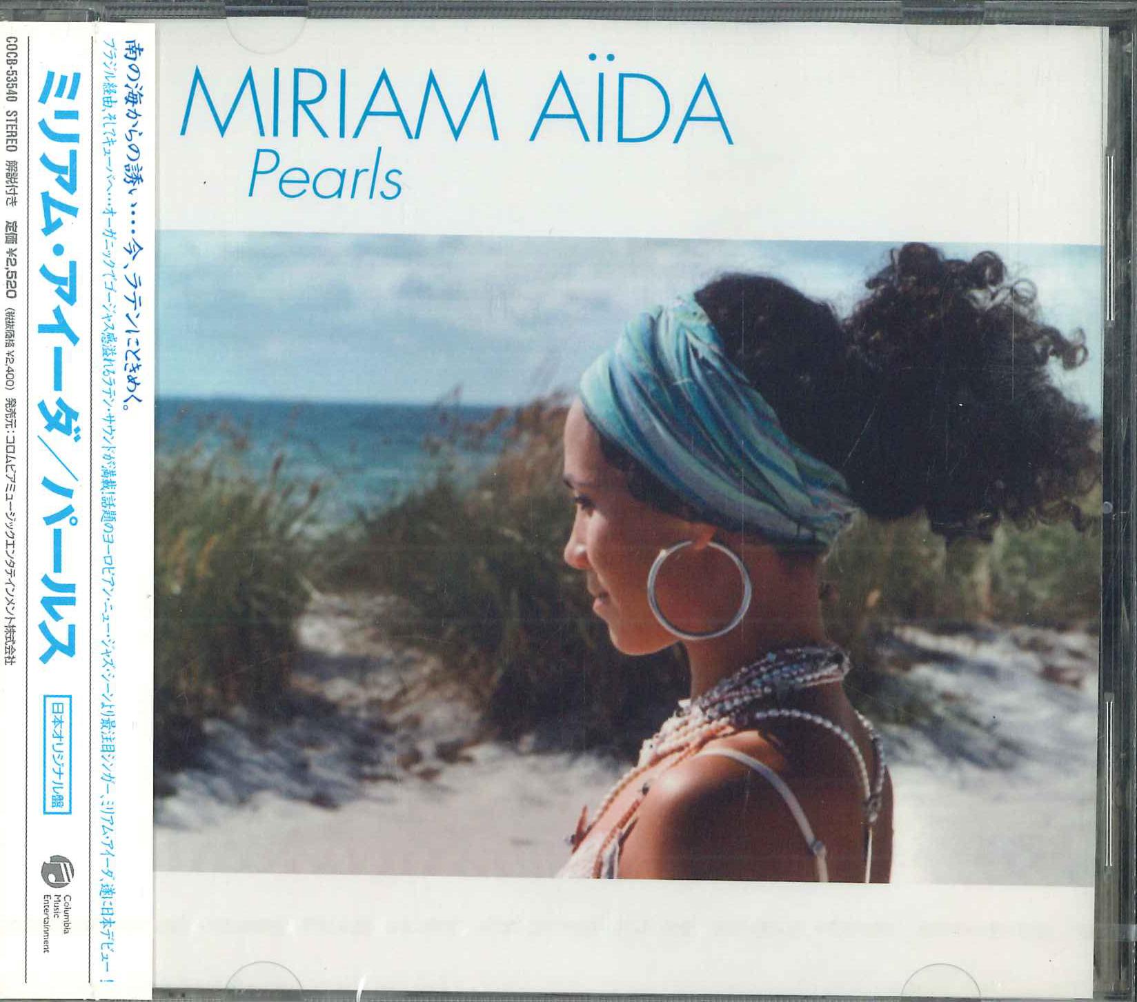

CD MIRIAM AIDA - Pearls COCB53540PROMO COLUMBIA 2006 Japan Obi Jazz Used