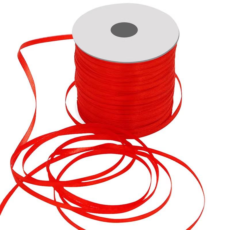 

Red Ribbon for Wedding Decor: Perfect for Gift Wrapping, Balloon Tying, Lantern Hanging, and More
