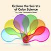 6Pcs Translucent Optics Color Filter Plate Set Montessori Science Teaching Supplies  Students