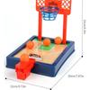 Mini Desktop Basketball Hoop Toys Finger Basketball Shooting Machine Kids Train Hand Eye Coordination Interactive Tabletop Game