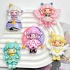 Large Cartoon Bubble Girl Resin Accessories: Magnet, Phone Case Sticker, Hair Clip Decorative Material