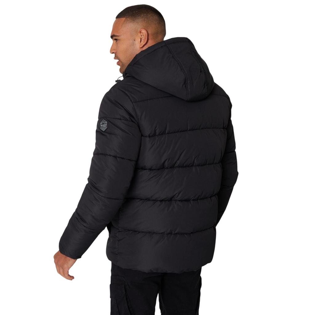 Threadbare Mens Charleston Quilted Puffer Jacket