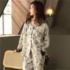 Spring And Summer Chinese Style Pajamas Two-Piece Temperament Women'S Casual And Comfortable Loungewear Cover